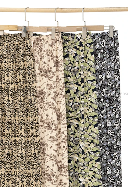 شلوار راسته طرح دار قواربزرگ کد1005517