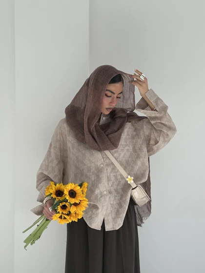 شومیز تک جیب کرکره ای