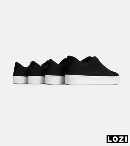 کفش کتانی کژوال مردانه مشکی سفید ZARA