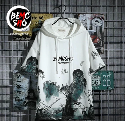 تیشرت کلاهدار گنگ