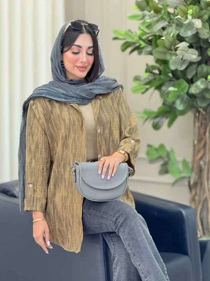 شومیز آستین پاگن ژاله