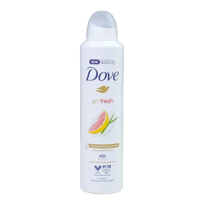 اسپری ضد تعریق داو Dove مدل Go fresh رایحه گریپ فروت حجم 250 میل