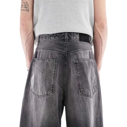 شلوار جین فول بگ بدون جنسیت pull & bear کد 189