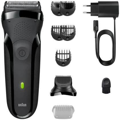 ریش تراش و ماشین اصلاح براون Braun مدل 300BT با 5 شانه