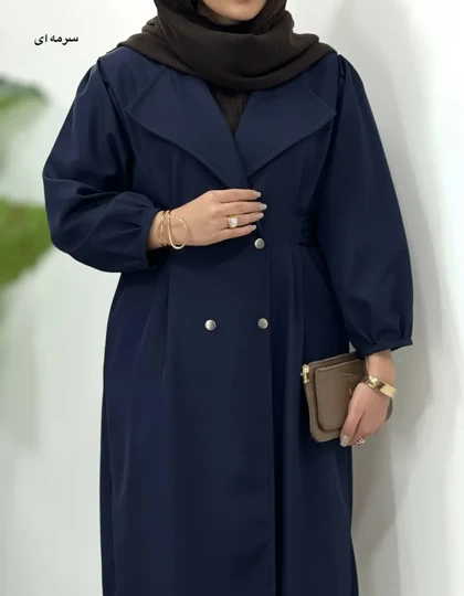 بارانی بلند ضد آب سمن