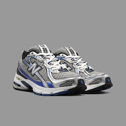نیوبالانس 740 نقره ای آبی New Balane 740 Silver Blue
