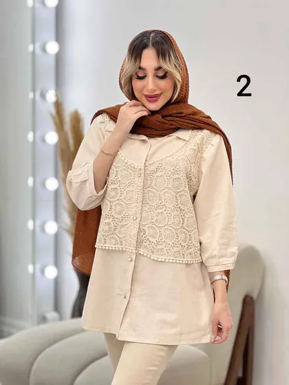 شومیز ترکیبی بهار