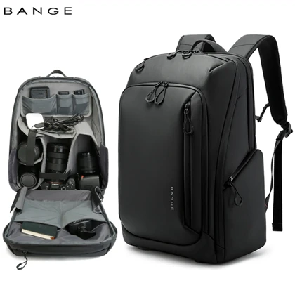 کوله پشتی لپ تاپ 14 اینچ و دوربین بنج Bang اصل مدل XJ325 ضدآب