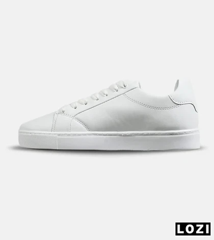 کفش کتانی مردانه سفید BERSHKA مدل 7672