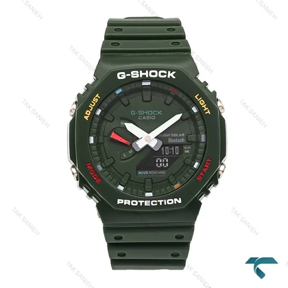 ساعت مردانه جیشاک 2100 تمام سبز G-Shock-6780-G