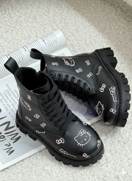 خرید پوتین بچه گانه مدل کیتی شیک و باکیفیت