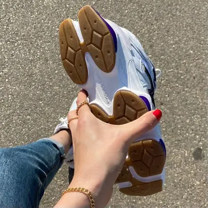 نیوبالانس 9060 سفید بنفش New Balance 9060