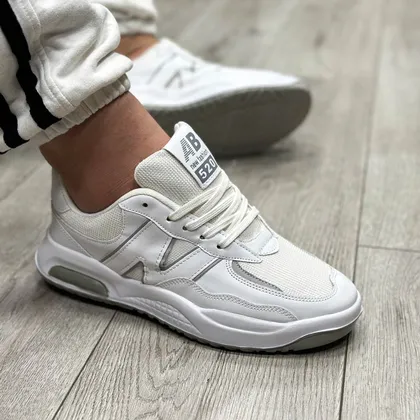 کتانی اسپرت مردانه مدل نیوبالانس NEW BALANCEرنگ سفید