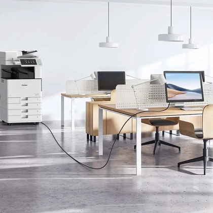 کابل پرینتر USB 3.0 یوگرین UGreen مدل US210-30753 یک متری