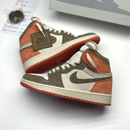 کفش نایک ایر جردن وان ساق‌دار داست کلای Nike Air Jordan 1 High Dust Clay