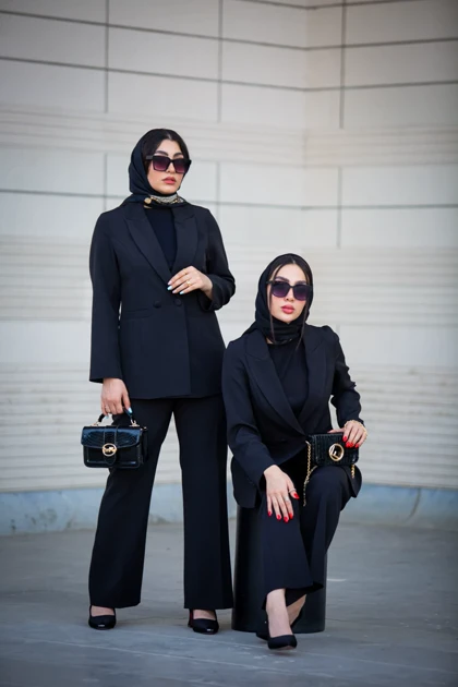 مانتو شلوار لمه پرنسا