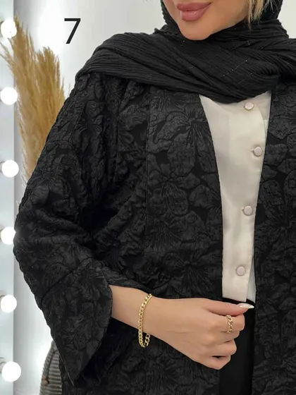 مانتو فکورا آستین لاله