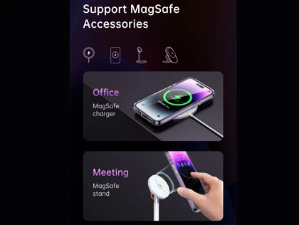 قاب محافظ مگ سیف آیفون 14 پلاس شفاف مک دودو Mcdodo Crystal PC-3091 Apple iPhone 14 Plus Magsafe Case