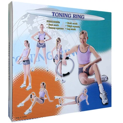 حلقه پیلاتس مگا فیتنس Mega Fitness مدل 860 با دستگیره اسفنجی
