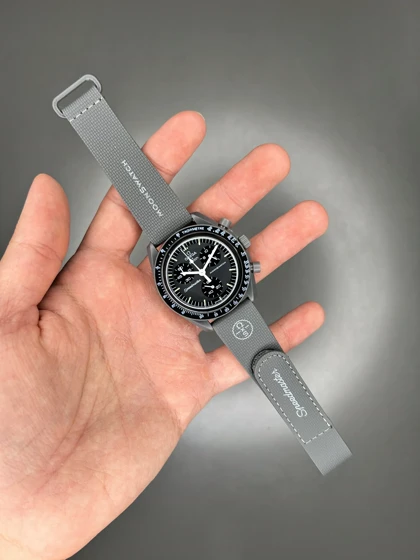 ساعت مچی امگا سواچ بند رابر ماموریت به عطارد Omega x Swatch Mision to the mercury Rubber