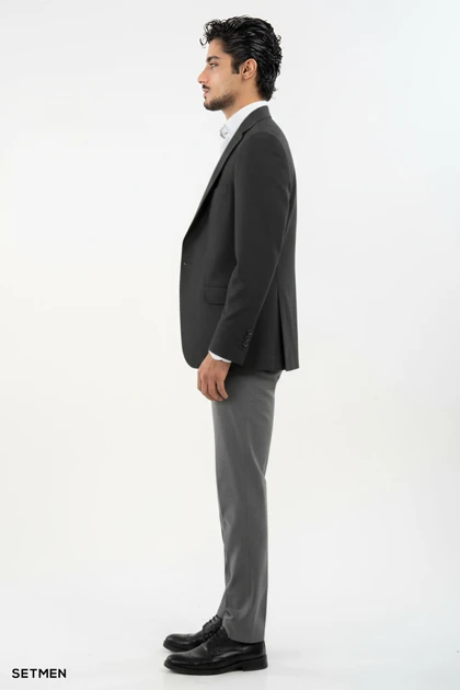 کت تک مردانه یقه انگلیسی