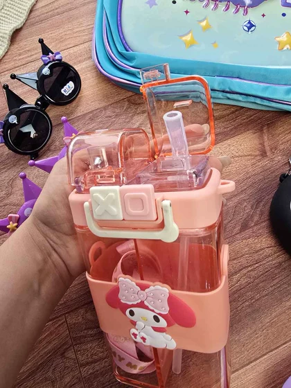 قمقمه دو مخزنه کرومی و ملودی