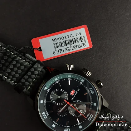 ساعت مچی مردانه اورجینال موتور ژاپن برند مینی فوکوس سه موتور مدل Mf0046G.04 بند چرم