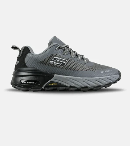 کفش کتانی طبی ورزشی خاکستری SKECHERS max protect مدل 7568