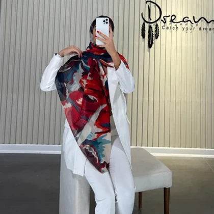 روسری طرح گل