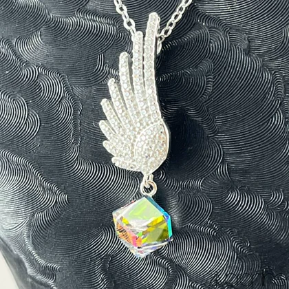 گردنبند سواروسکی بال فرشته 50274