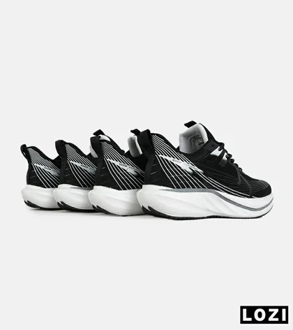 کفش کتانی مردانه و زنانه مشکی سفید نایک NIKE lab Zoom Fly 'sp مدل 7256