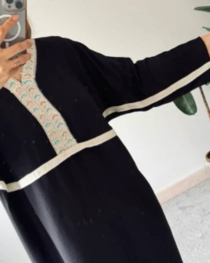 کفتان مشکی محرمی مجلسی پروا