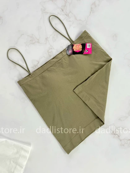 نیم‌تنه کاپ‌دار ساده بند مینیمال