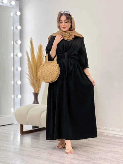 ست پیراهن دو تکه آستین پیله