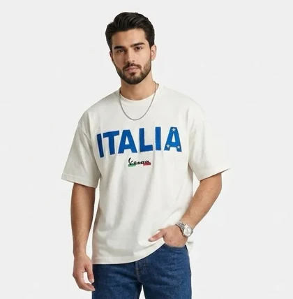 تیشرت مردانه چاپ ITALIA