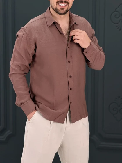 پیراهن 031642 VICO موکا
