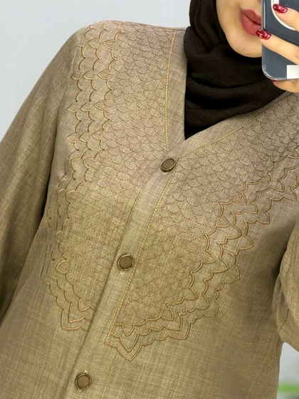 مانتو گلدوزی پورتو کد 458532