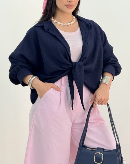 شومیز نیلا(34)کد:5716