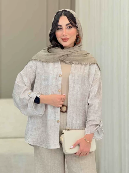 مانتو آستین پاگن روشا