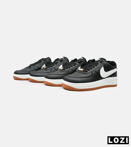 کفش کتانی مردانه و زنانه مشکی سفید نایک NIKE AIR FORCE مدل 5171