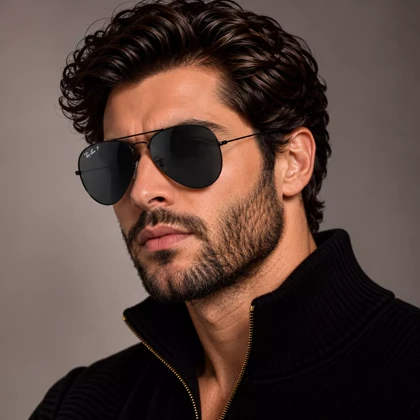 عینک آفتابی ری بن فلزی پلاریزه اورجینال کد RB 3026P