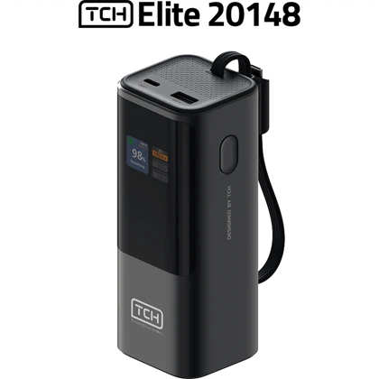 پاور بانک تی سی اچ TCH مدل Elite 20148 ظرفیت 20000 میلی آمپر 148 وات
