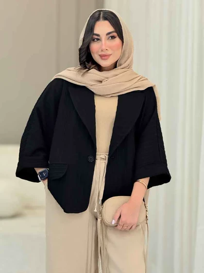 مانتو کتی تک دکمه بهناز