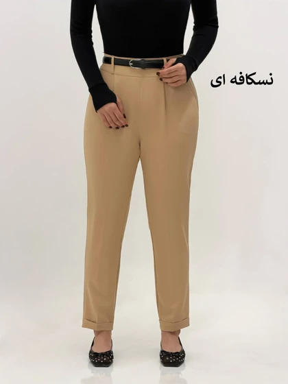 3965-شلوار پاکتی دبل