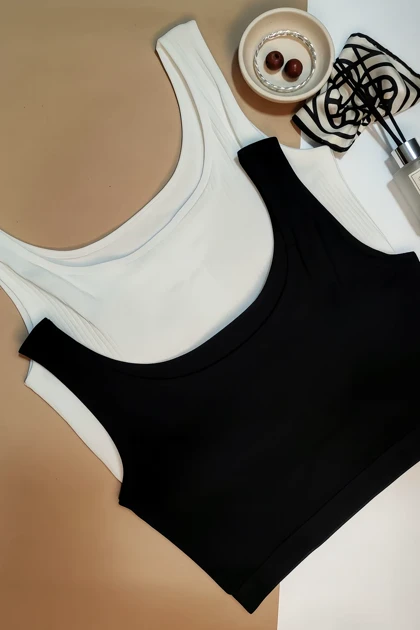 نیم‌تنه زنانه رکابی کبریتی میسپل Misspell مدل راحت، اندامی و مناسب استایل روزمره