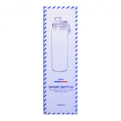 فلاسک استیل وکیوم اسپرت باتل مدل Leak Proof ظرفیت 0.8 لیتر