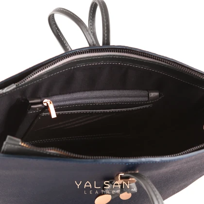 کیف دوشی و دستی زنانه چرم یلسان مدل گلوریا کد 089-MC