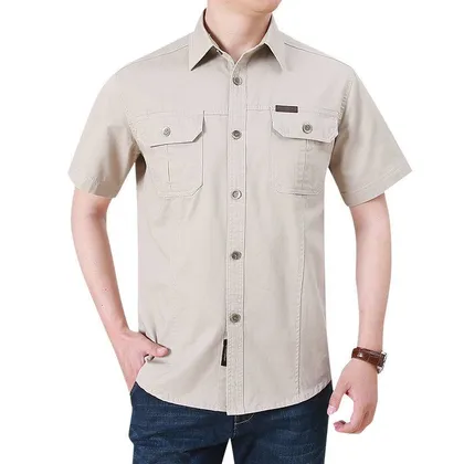 پیراهن کتان شرکت جیپ مارک OUTDOOR کد 2128