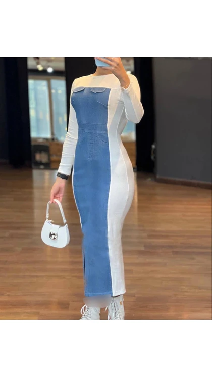 پیراهن ترکیبی 93006