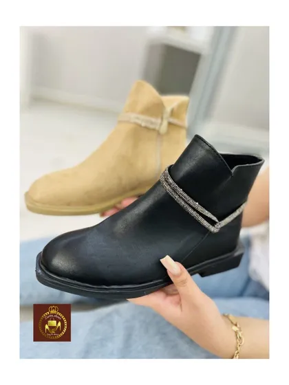 نیمبوت زنانه نگین‌دار هاله